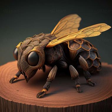 3D model Osmia cornifrons (STL)